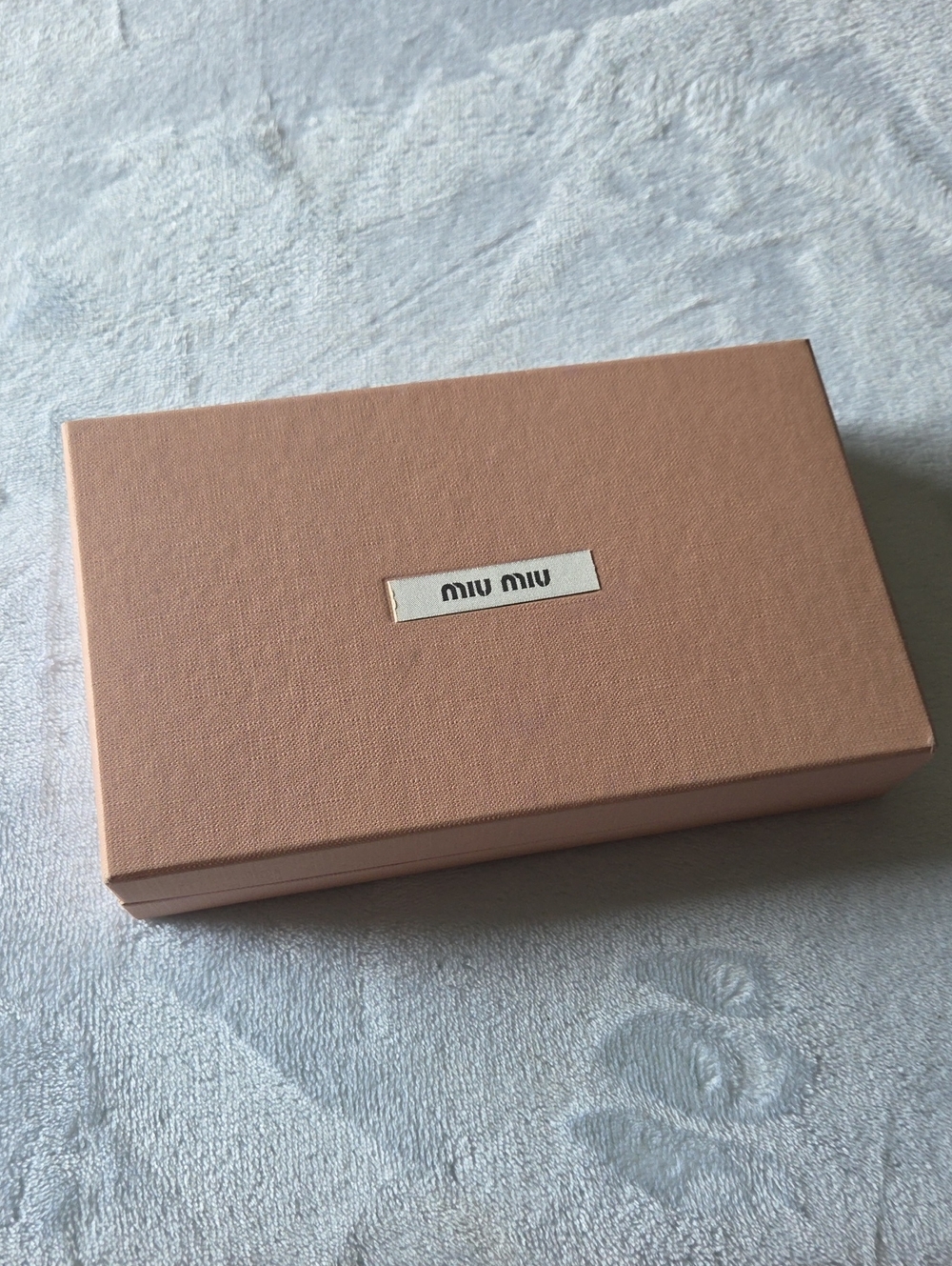 Miu Miu Accessory Box in Pink